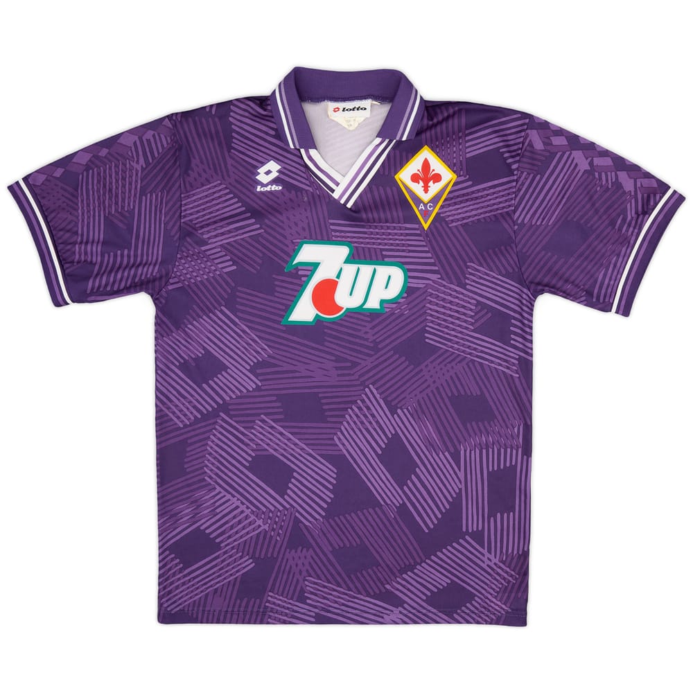1992-93 Fiorentina Home Shirt - 8/10 - (M)