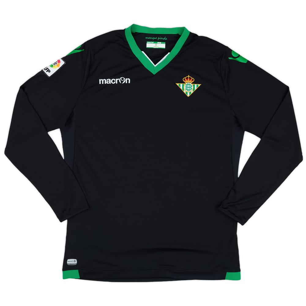 2014-15 Real Betis Macron Training L/S Shirt - 10/10 - (XXL)