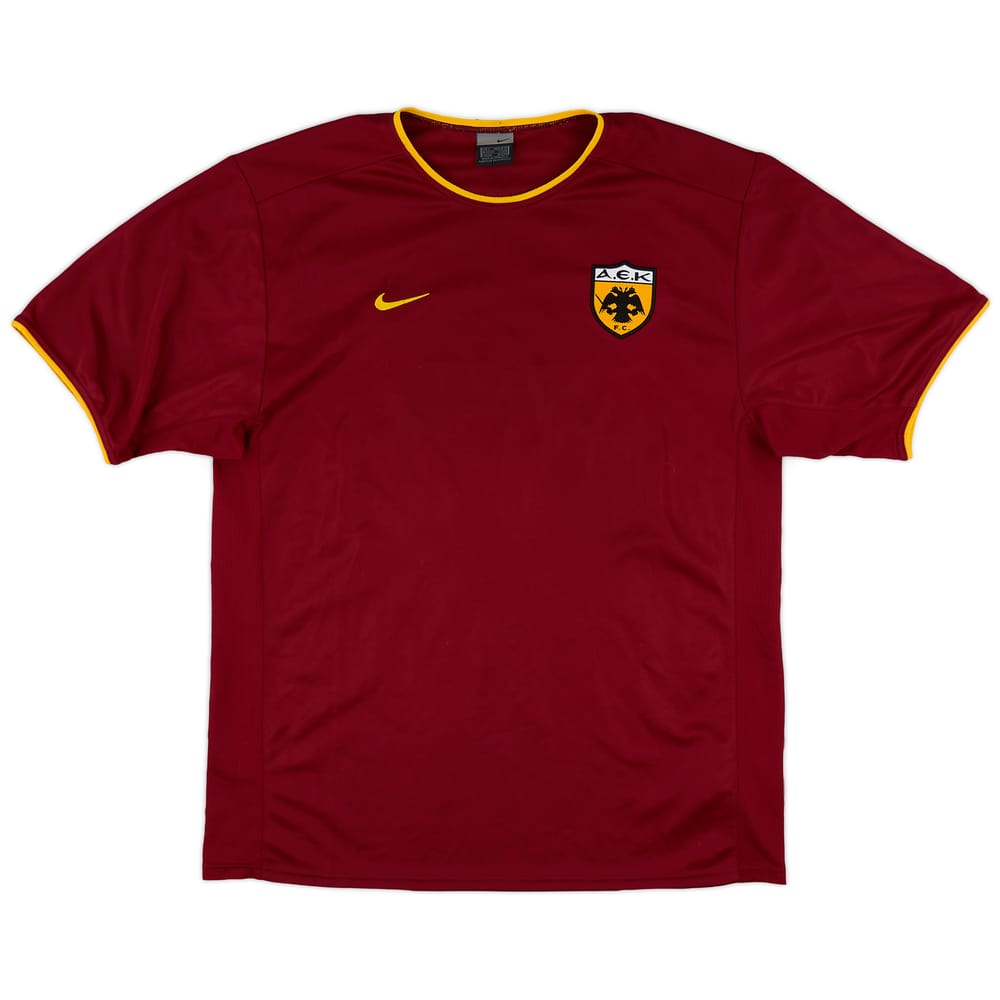 2002-03 AEK Athens Away Shirt - 9/10 - (L)