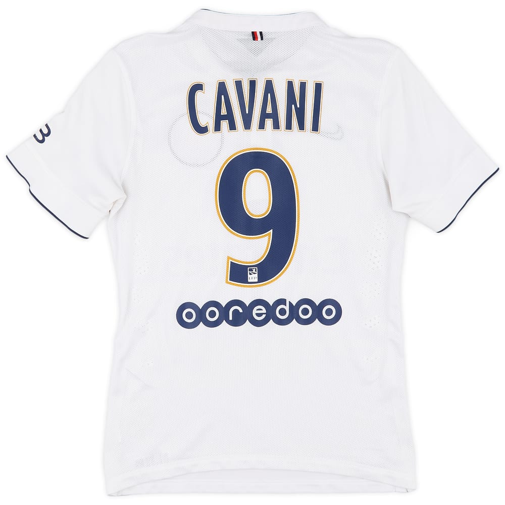 2014-15 Paris Saint-Germain Authentic Away Shirt Cavani #9 - 9/10 - (S)