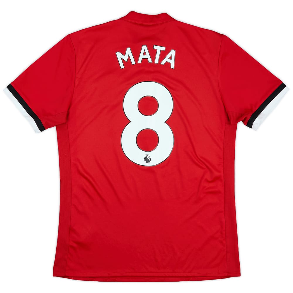2017-18 Manchester United Home Shirt Mata #8 - 6/10 - (M)