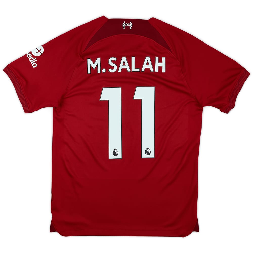 2022-23 Liverpool Home Shirt M.Salah #11 - 9/10 - (S)