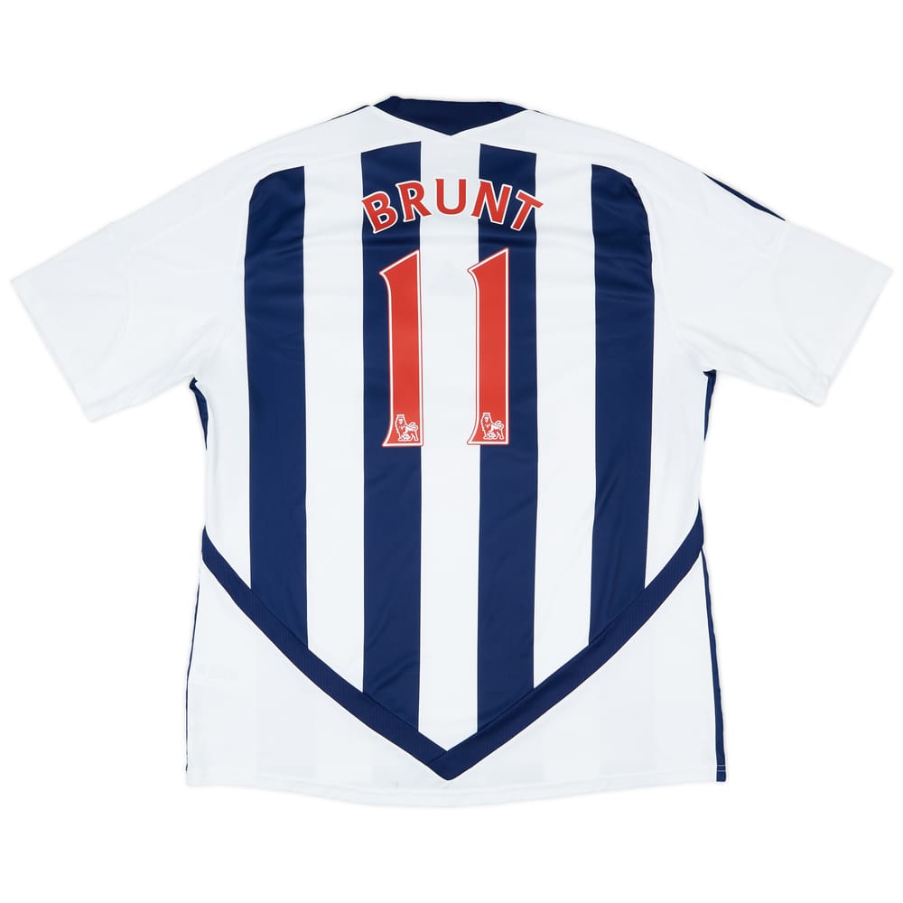 2011-12 West Brom Home Shirt Brunt #11 - 7/10 - (XL)