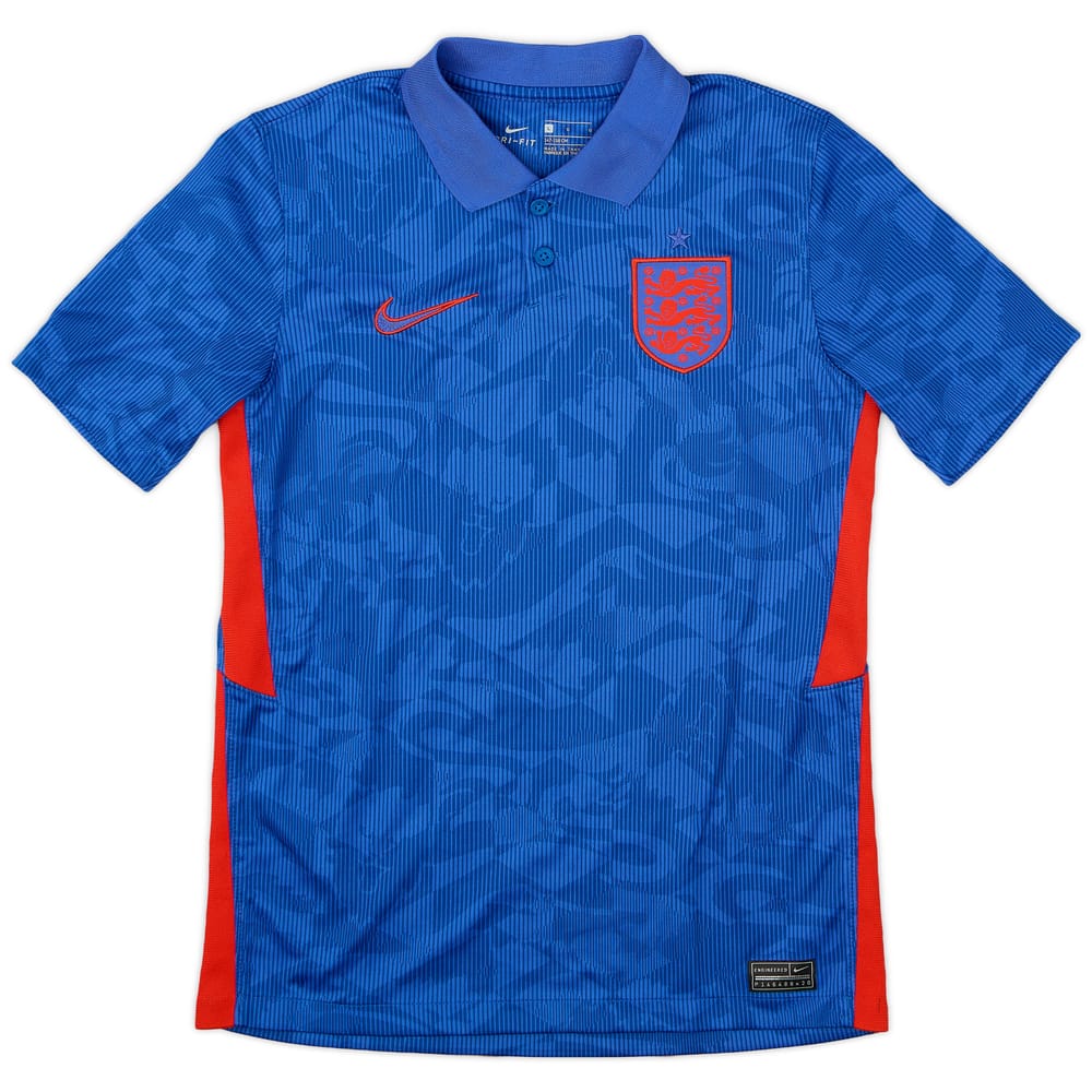 2020-21 England Away Shirt - 9/10 - (XL.Boys)