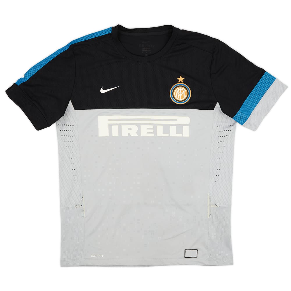 2012-13 Inter Milan Player Issue Training Shirt - 6/10 - (XL)
