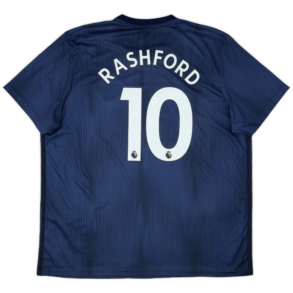 2018-19 Manchester United Third Shirt Rashford #10 - 9/10 - (XXL)