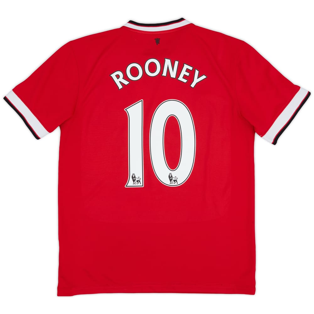 2014-15 Manchester United Home Shirt Rooney #10 - 6/10 - (M)