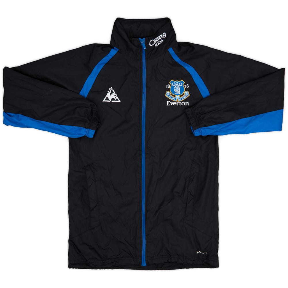 2011-12 Everton Le Coq Sportif Hooded Rain Jacket - 7/10 - (S)