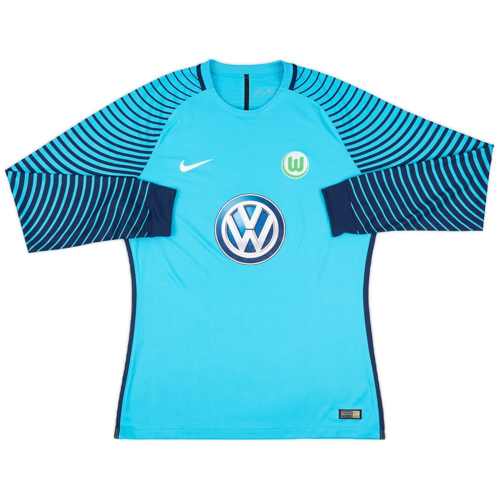 2016-17 Wolfsburg Player Issue GK Shirt - 8/10 - (XL)
