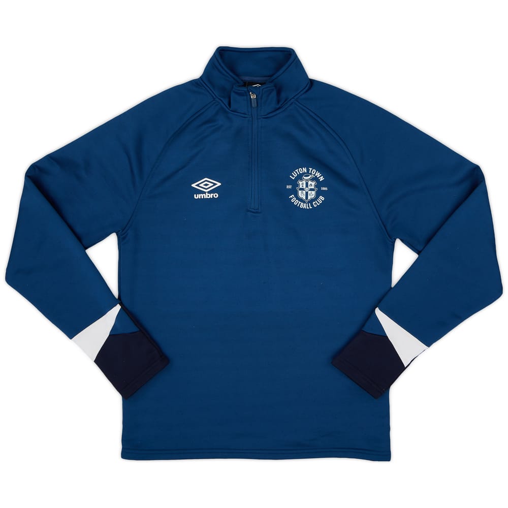2019-20 Luton Town Umbro 1/4 Zip Training Top - 6/10 - (M)