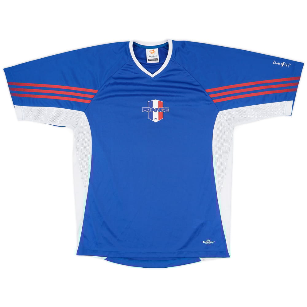 2004 France 'Euro 2004' Training Shirt - 9/10 - (M)