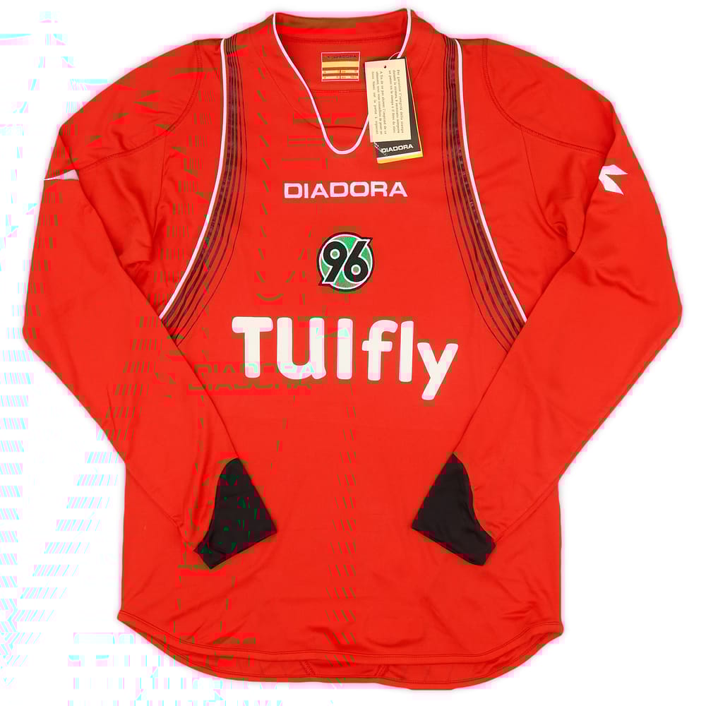 2007-08 Hannover 96 Home L/S Shirt (XS)
