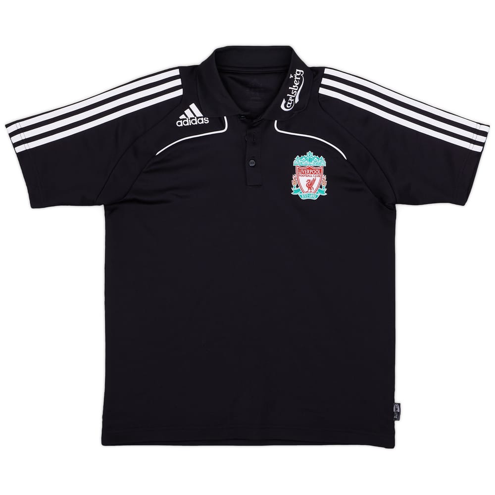 2008-09 Liverpool adidas Polo Shirt - 8/10 - (S)