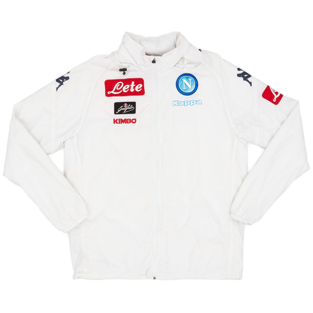 2016-17 Napoli Player Issue Rain Jacket - 3/10 - (L)