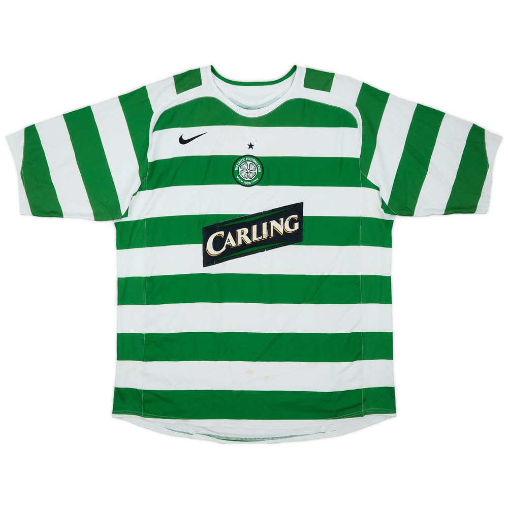 2005-07 Celtic Home Shirt - 4/10 - (XXL)
