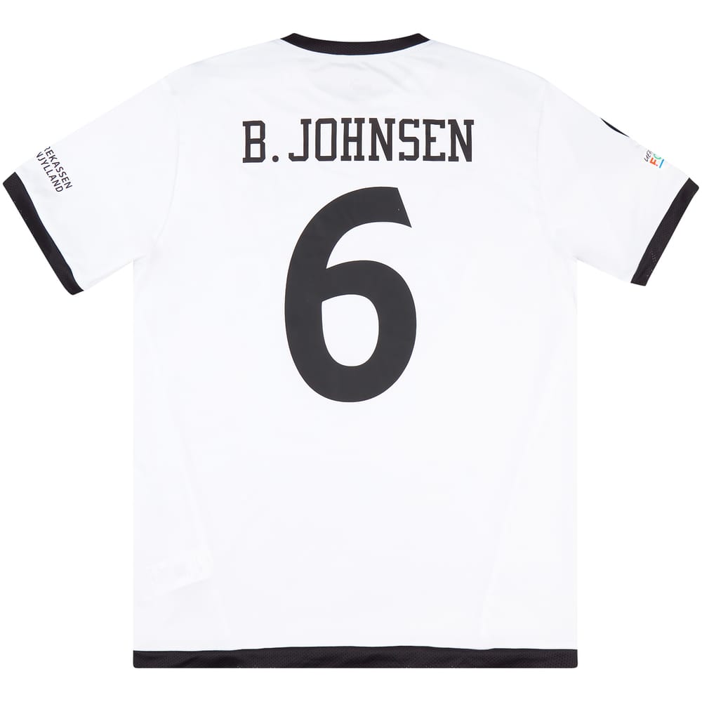 2021-22 Randers FC Match Issue Conference League Away Shirt B. Johnsen #6 (v Leicester)