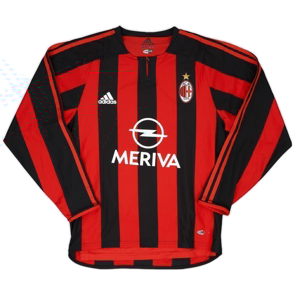 2003-04 AC Milan Match Issue Home Shirt #9
