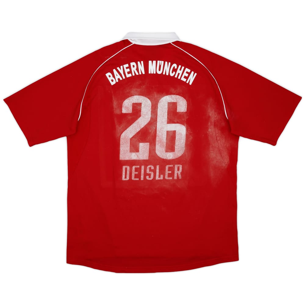 2005-06 Bayern Munich Home Shirt Deisler #26 - 4/10 - (XL)