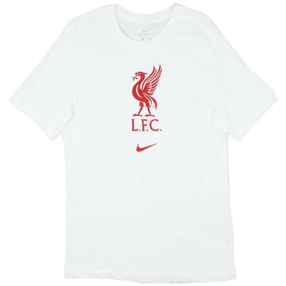 2020-21 Liverpool Nike Cotton Tee - 9/10 - (S)
