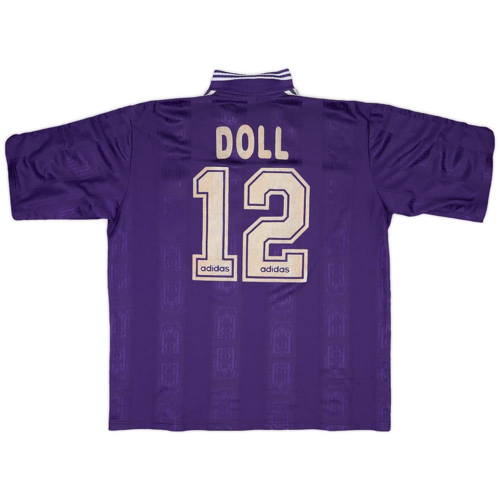 1997-98 Anderlecht Match Issue Away Shirt Doll #12