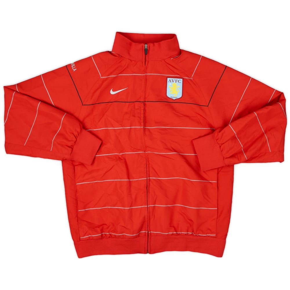 2008-09 Aston Villa Nike Track Jacket - 9/10 - (L.Boys)