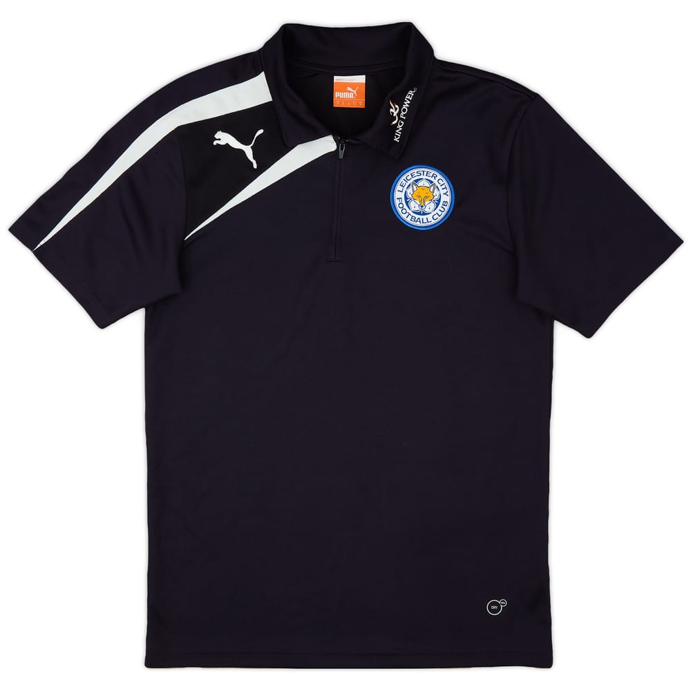 2012-13 Leicester Puma 1/4 Zip Polo Shirt - 8/10 - (S)