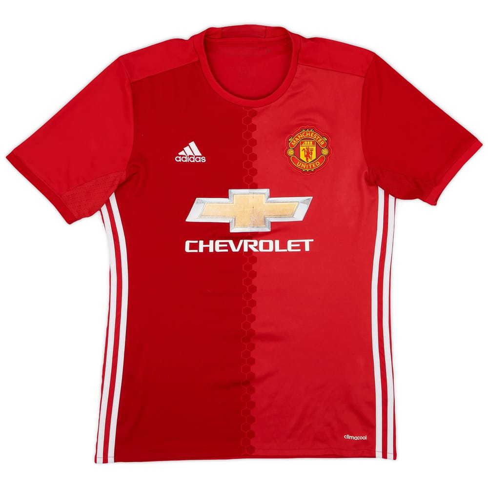 2016-17 Manchester United Home Shirt - 5/10 - (L)