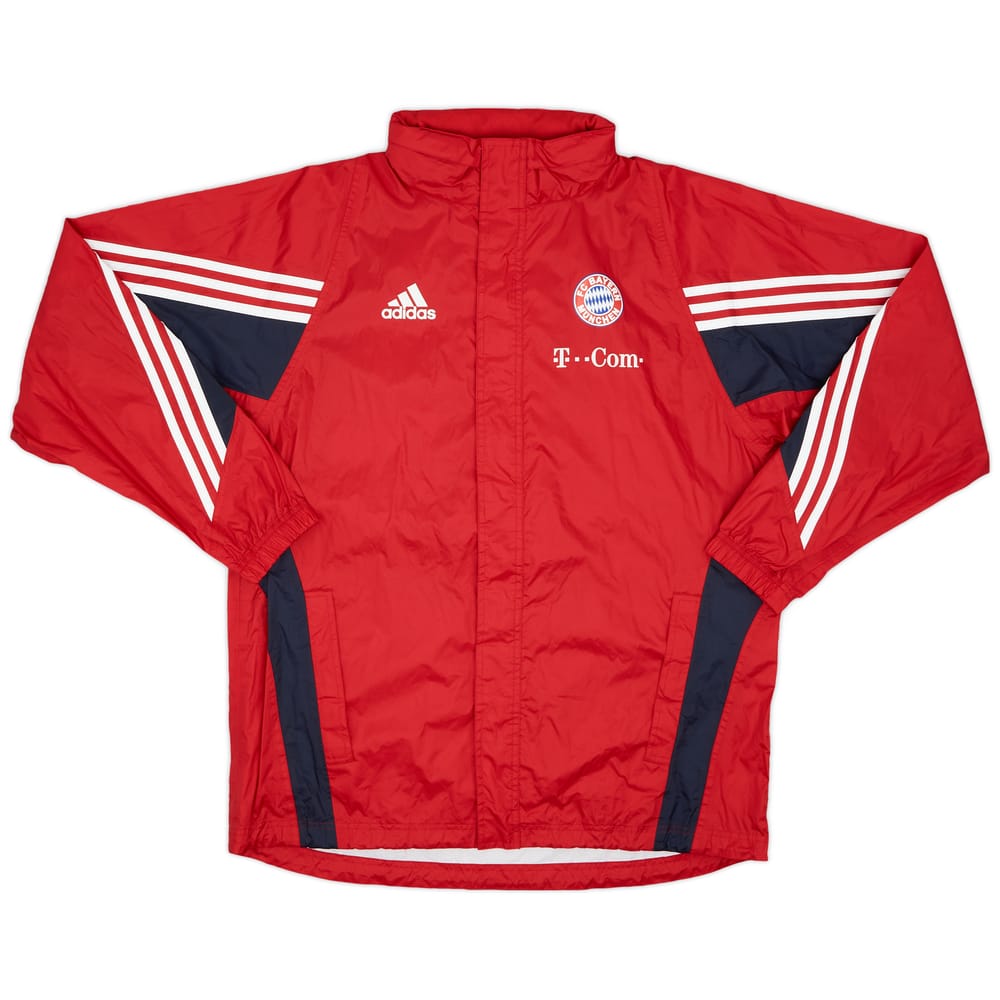 2003-04 Bayern Munich adidas Hooded Rain Jacket - 8/10 - (M)