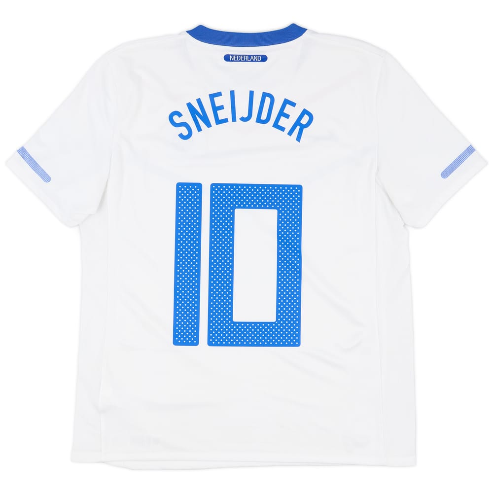 2010-11 Netherlands Away Shirt Sneijder #10 - 7/10 - (M)