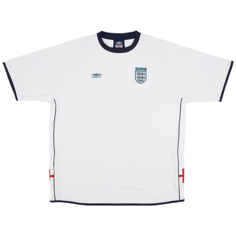 2000-02 England Umbro Training Shirt - 6/10 - (XL)