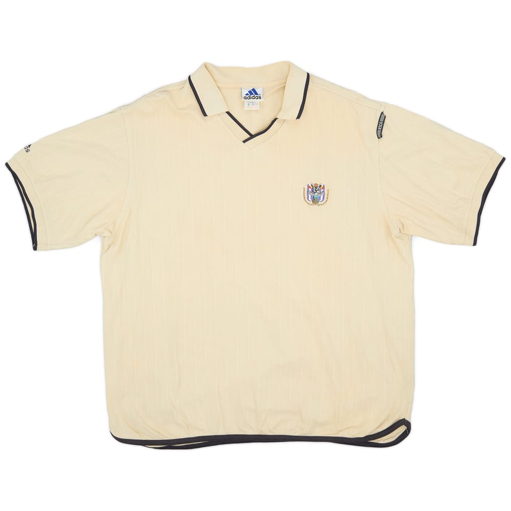 2001-02 Anderlecht adidas Polo Shirt - 9/10 - (XL)