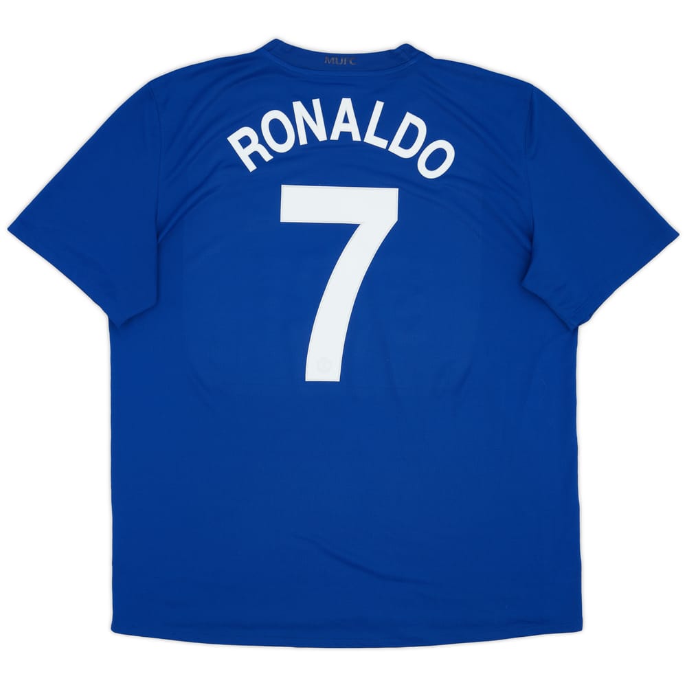 2008-09 Manchester United Third Shirt Ronaldo #7 - 7/10 - (XXL)