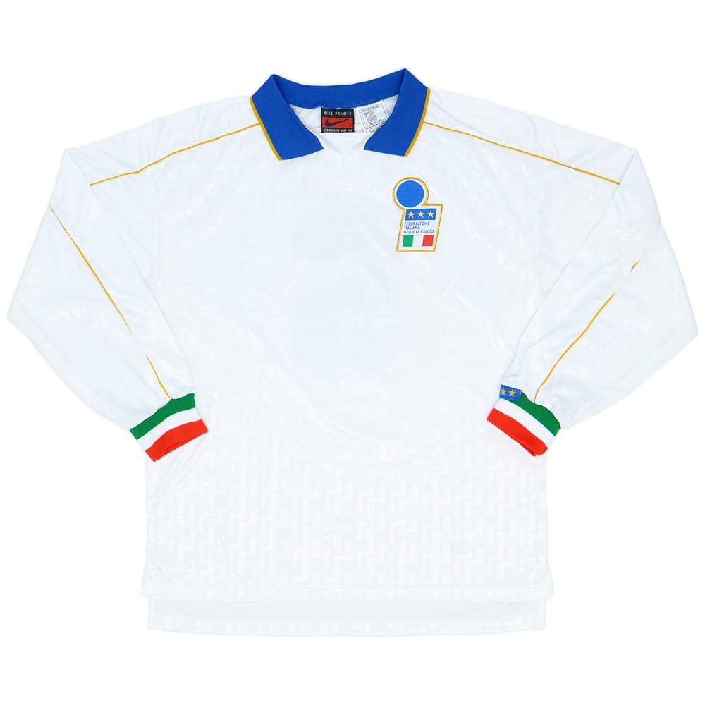 1994-96 Italy Match Issue Away L/S Shirt #6