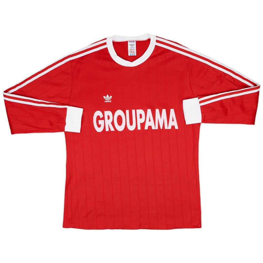 1980s Coupe de France Home L/S Shirt #5 - 10/10 - (XXL)