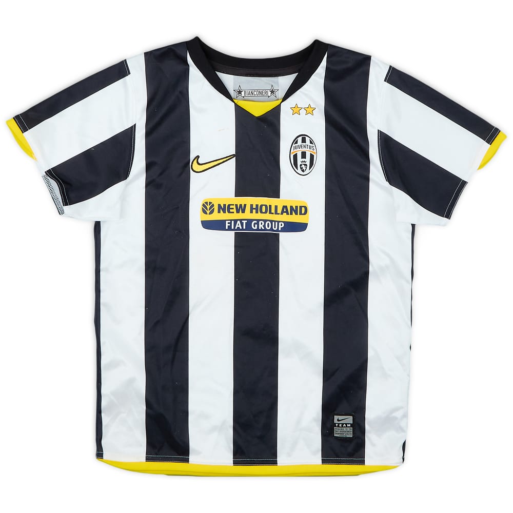2008-09 Juventus Home Shirt - 6/10 - (6-7Years)