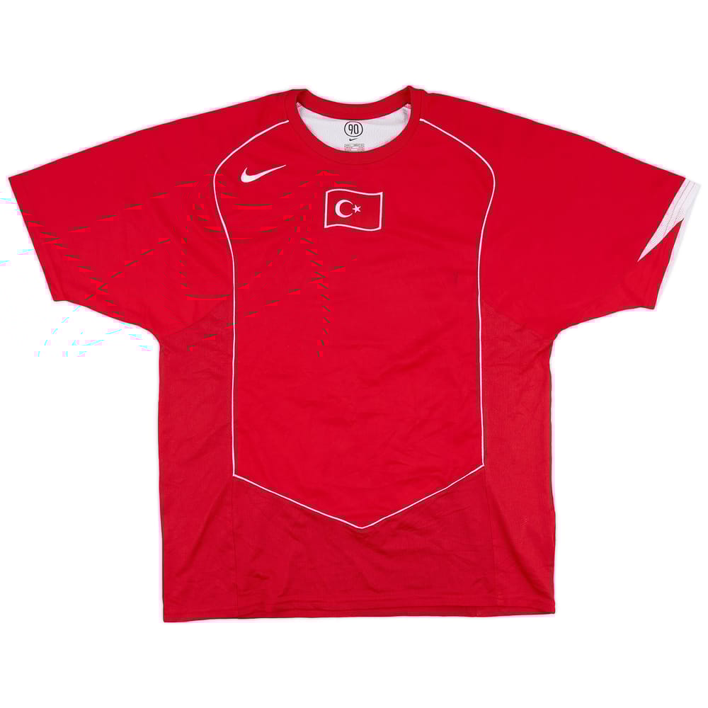 2004-06 Turkey Basic Home Shirt - 6/10 - (L)