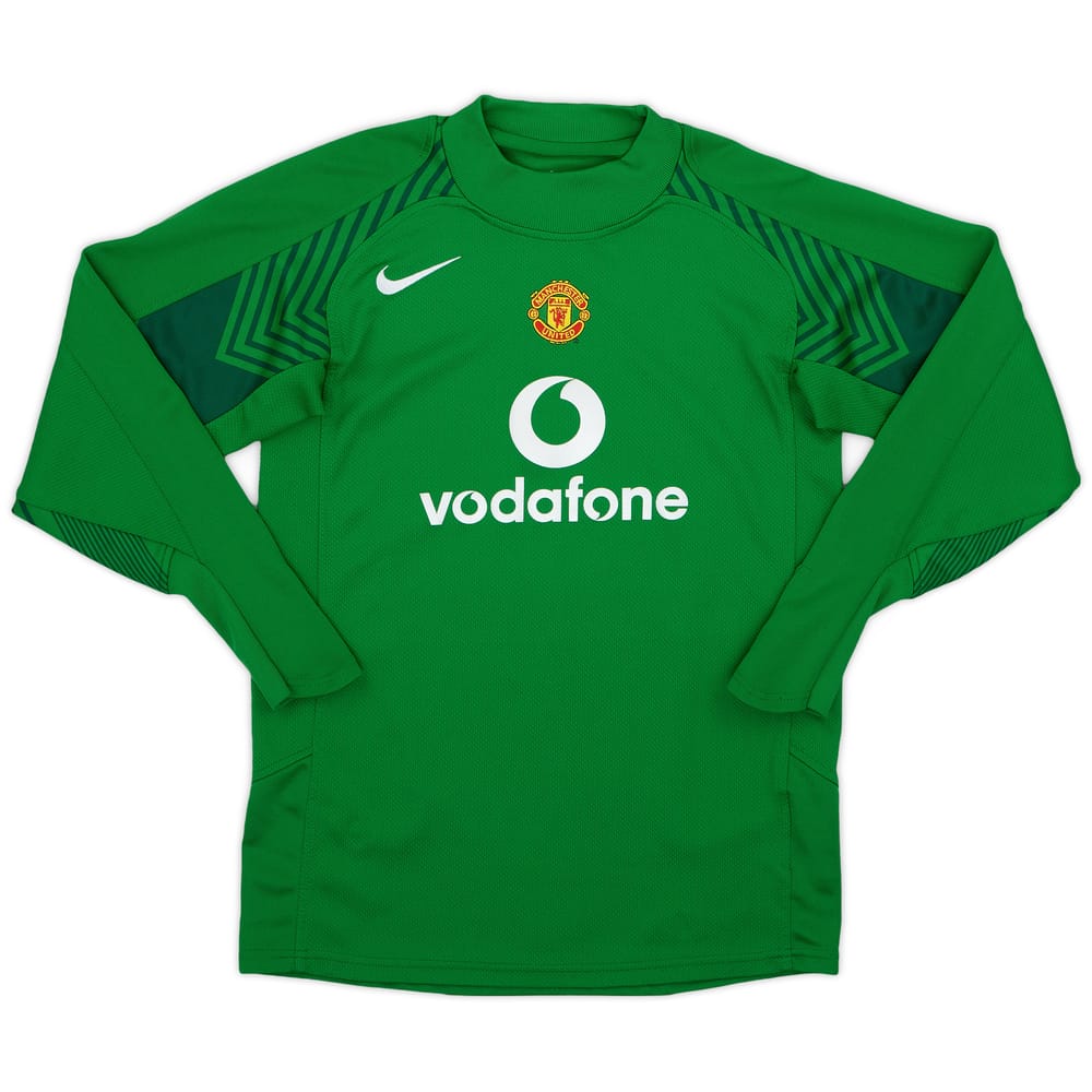 2005-06 Manchester United GK Shirt - 8/10 - (L.Boys)