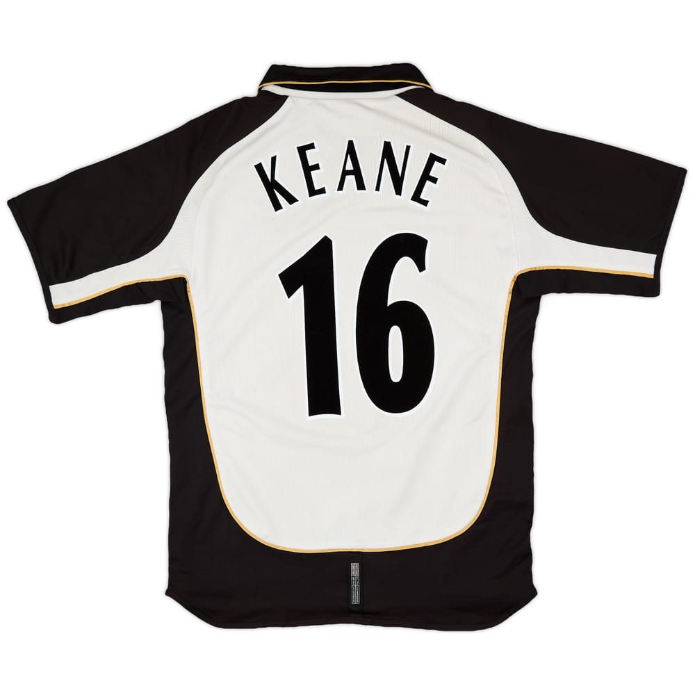 2001-02 Manchester United Centenary Away/Third Shirt Keane #16 - 7/10 - (M)