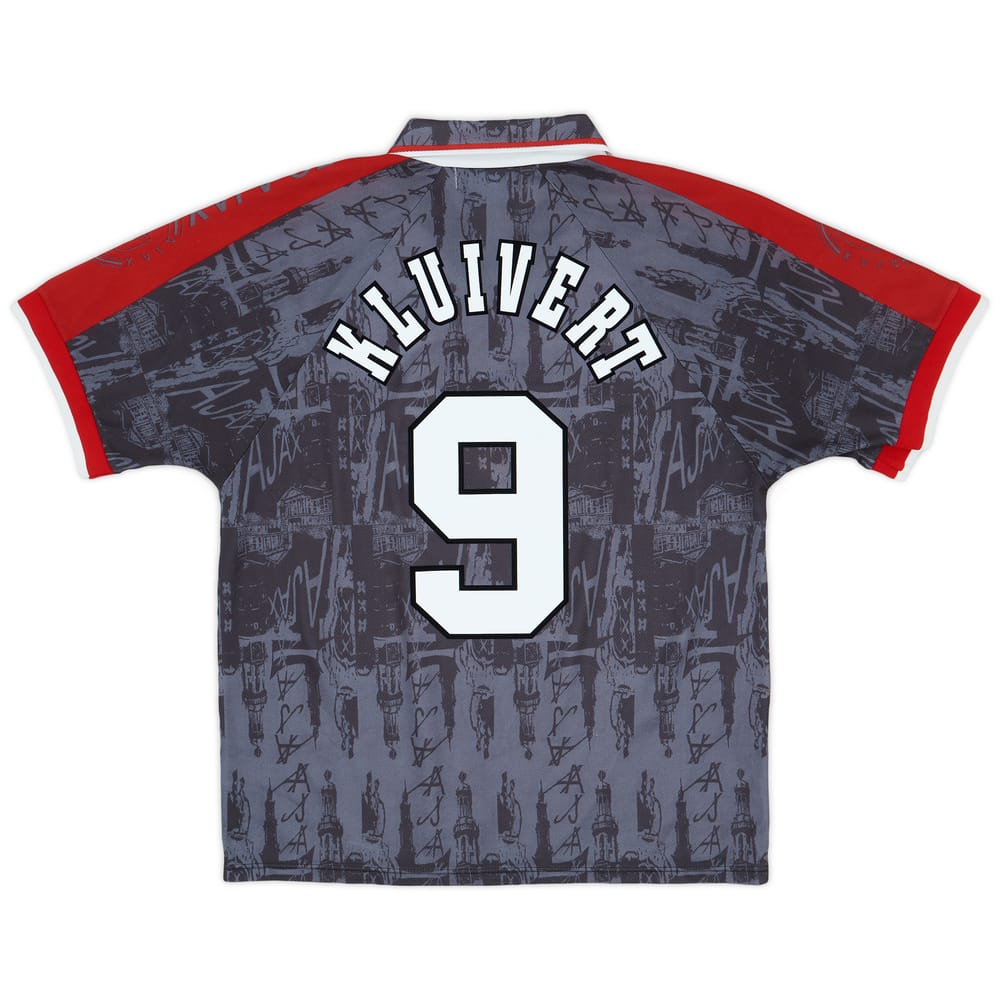 1996-97 Ajax Away Shirt Kluivert #9 - 6/10 - (L)