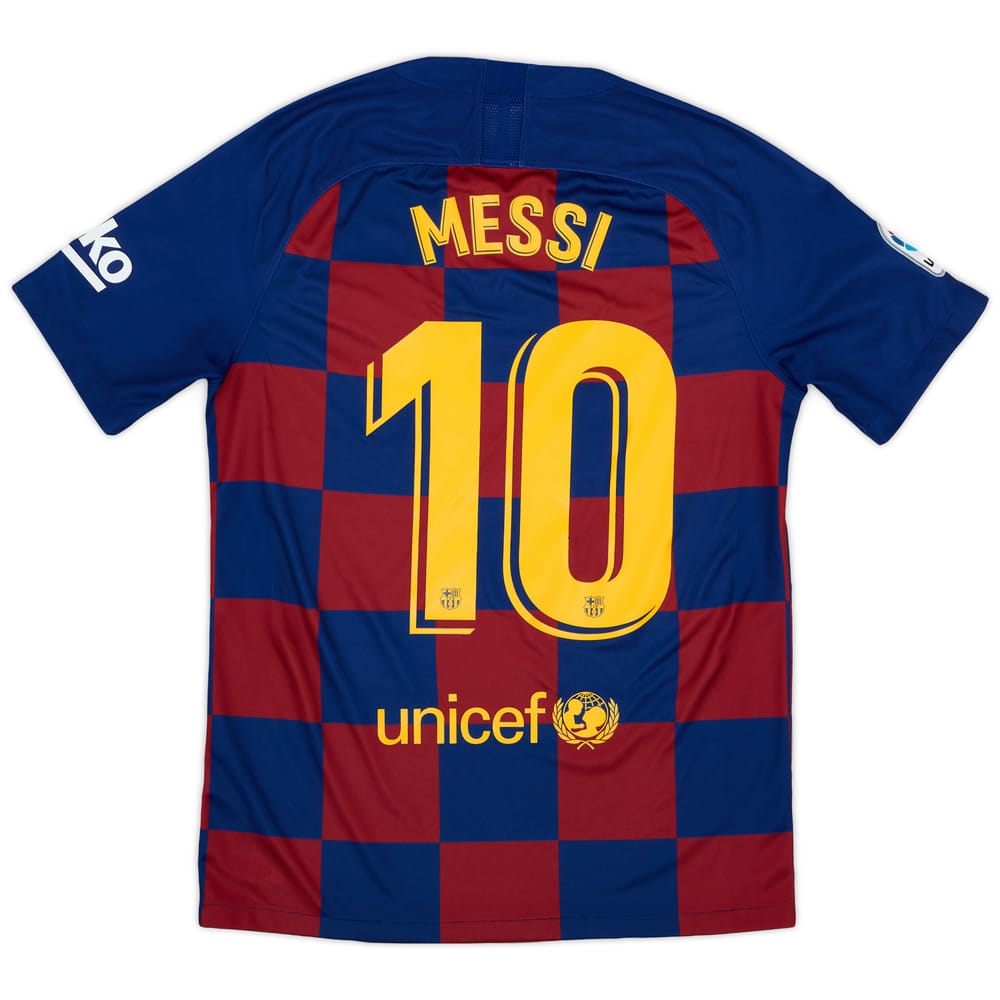 2019-20 Barcelona Home Shirt Messi #10 - 8/10 - (M)