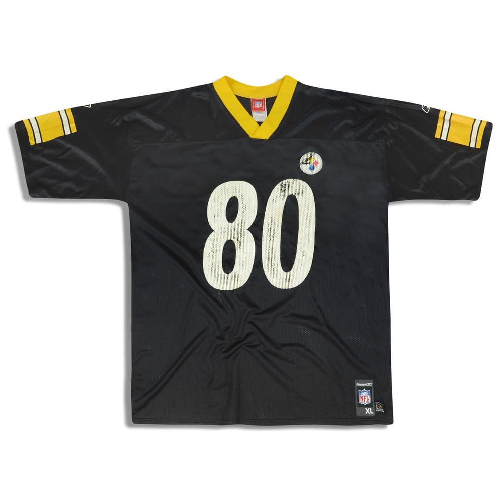 2004 Pittsburgh Steelers Burress #80 Reebok Replica Jersey (Home) XL