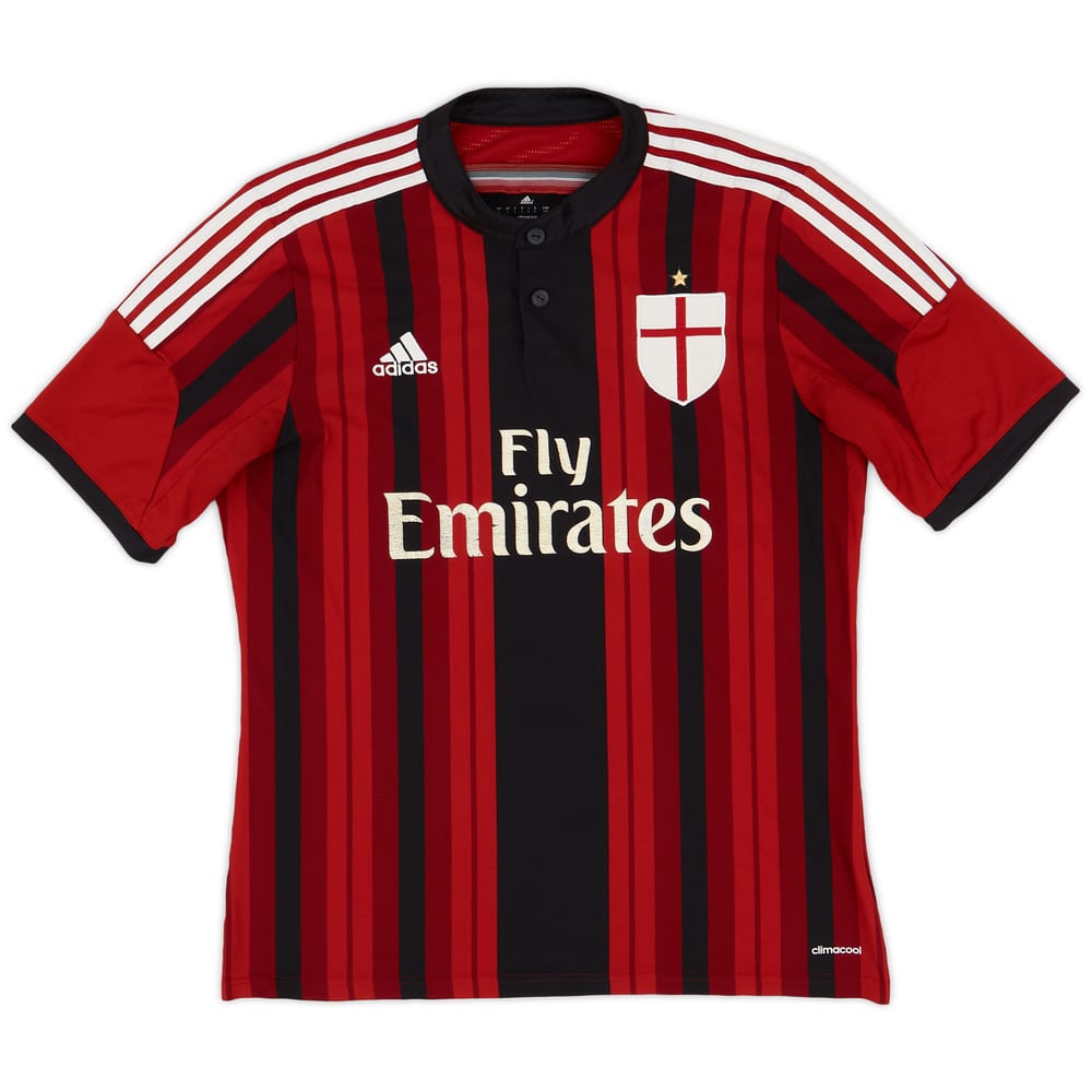 2014-15 AC Milan Home Shirt - 6/10 - (L)