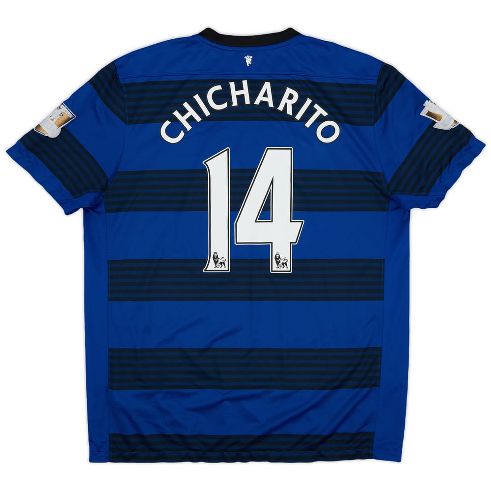 2011-13 Manchester United Away Shirt Chicharito #14 - 5/10 - (XL)