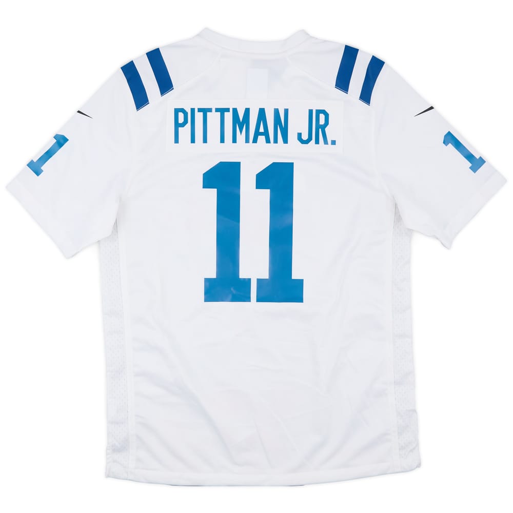 2020-24 Indianapolis Colts Pitman Jr #11 Nike Game Away Jersey (M)