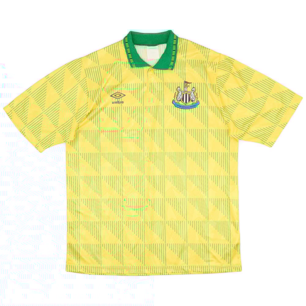 1991-93 Newcastle Away Shirt - 8/10 - (L)