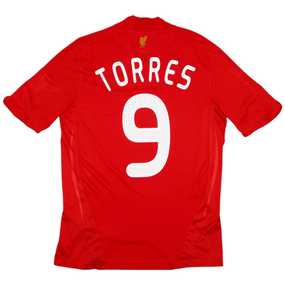 2008-10 Liverpool Home Shirt Torres #9 - 6/10 - (S)