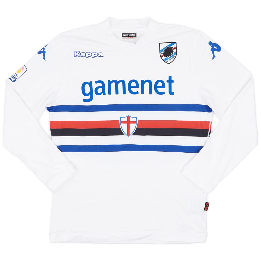 2013-14 Sampdoria Primavera Match Issue Away Shirt #18