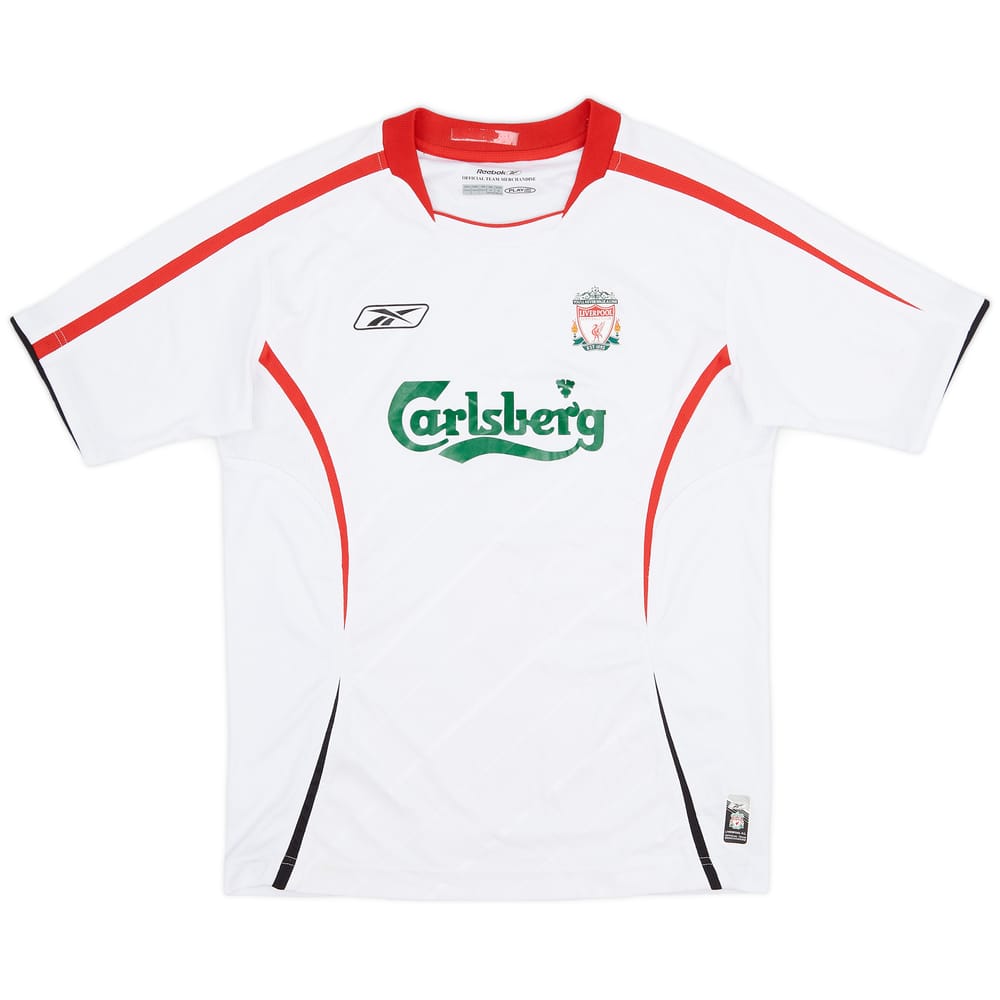 2005-06 Liverpool Away Shirt - 6/10 - (L.Boys)
