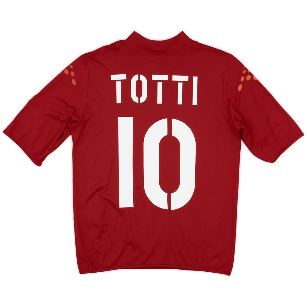 2003-04 Roma Home Shirt Totti #10 - 6/10 - (S)