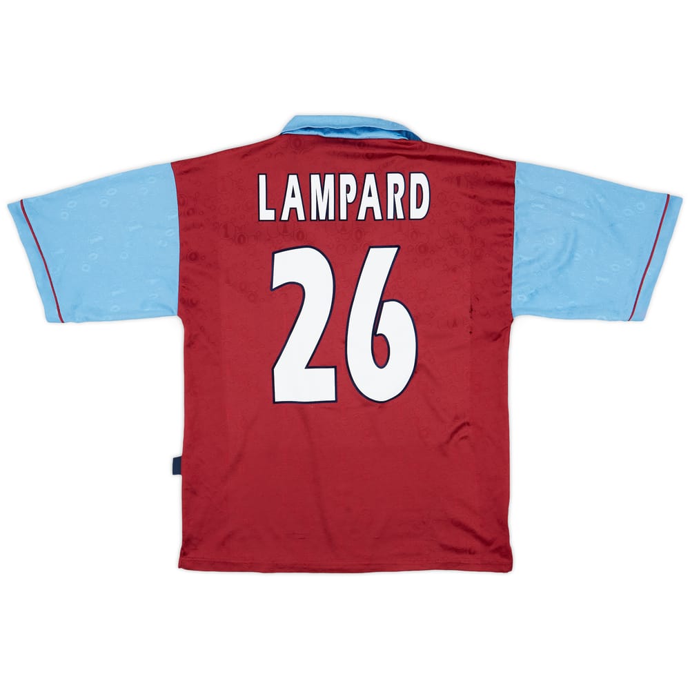 1995-97 West Ham Centenary Home Shirt Lampard #26 - 8/10 - (M)